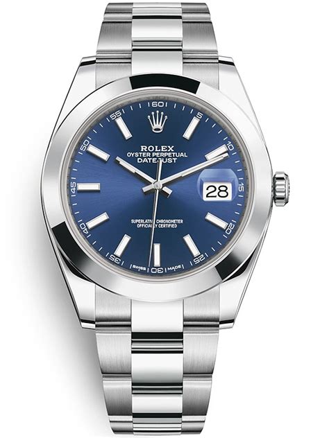 bracciale rolex oyster per datejust|rolex datejust 41mm blue dial.